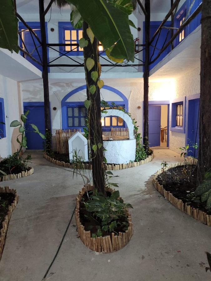 Mio Tulum Hotel Boutique Eksteriør billede The courtyard of the Riad